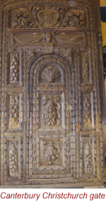 AG Podmore Canterbury Christchurch gate AG Podmore Canterbury Christchurch gate