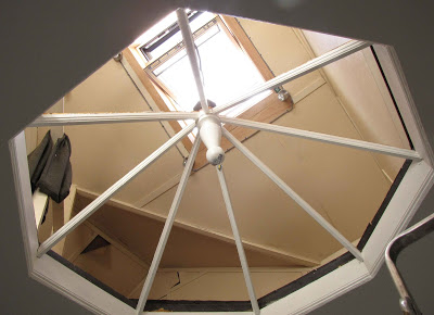 Cupola ready for installation of the panels